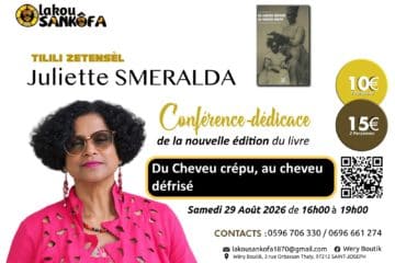 Invitation à la Conférence-dédicace de la nouvelle édition du livre Du cheveu défrisé au cheveu crépu.